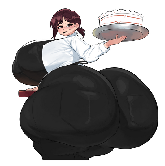 Kobeni at the pastry shop | Sticker